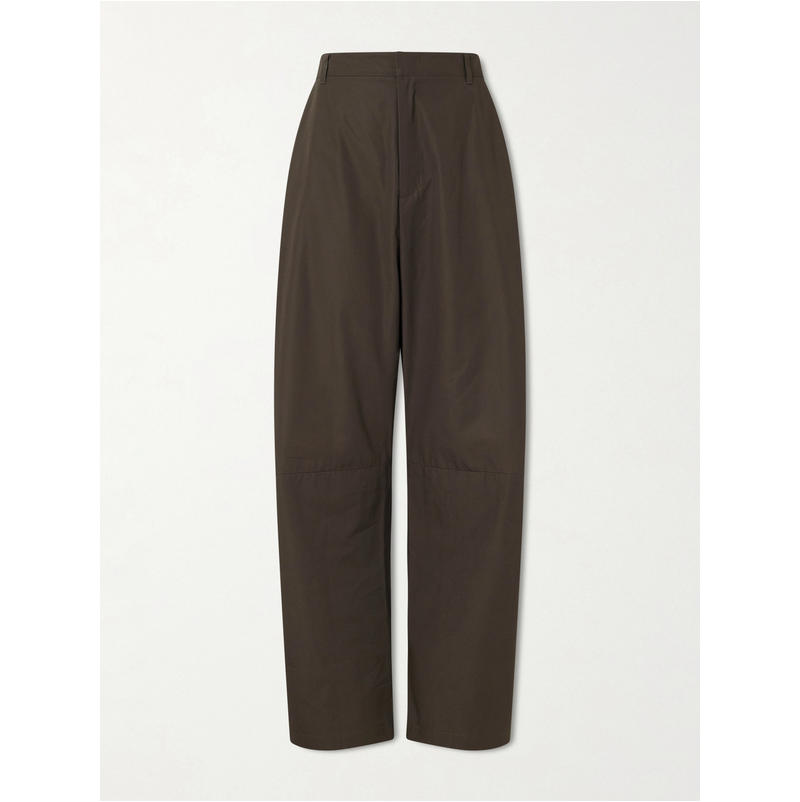 AMOMENTO 男士 FW26 长裤 Barrel-Leg 棉质裤子图片