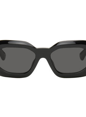 VERSACE范思哲 女士 太阳镜 黑色 Maxi Medusa Biggie 太阳镜