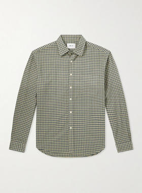 Nn07 男士 SS26 衬衫 Deon 5465 有机棉质法兰绒衬衫