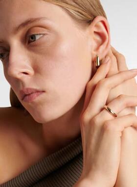 STONE AND STRAND 女士 戒指 Bold Merge 14kt金