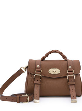 Mulberry 女士 SS26 手提包 RL6595736G222 深紫色手提包