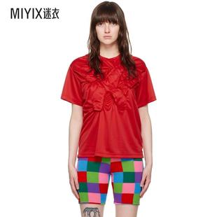 女士 Comme Gar?ons 恤迷衣時尚 Ribbon des 紅色