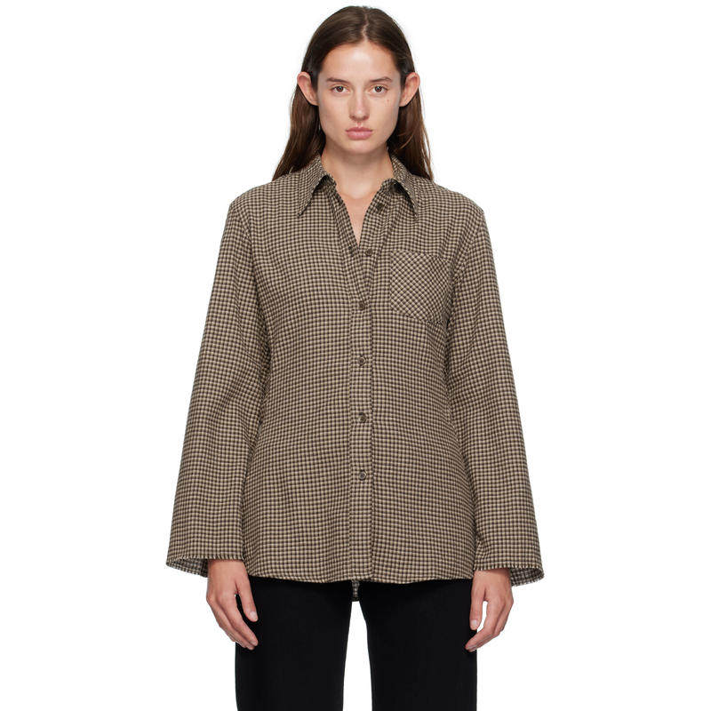 Our Legacy 女士 衬衫 棕色 Daisy