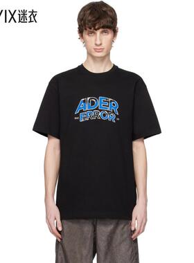 Ader Error 男士黑色 Edca Product. 52 T 恤 迷衣时尚