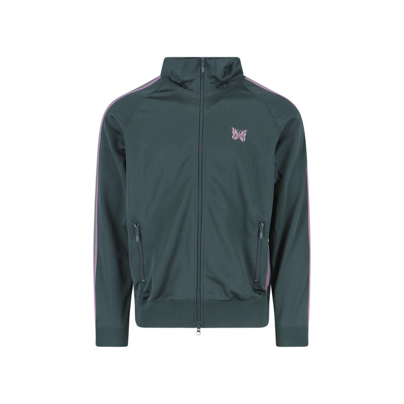 Needles 男士 FW25 卫衣 绿色毛线衫