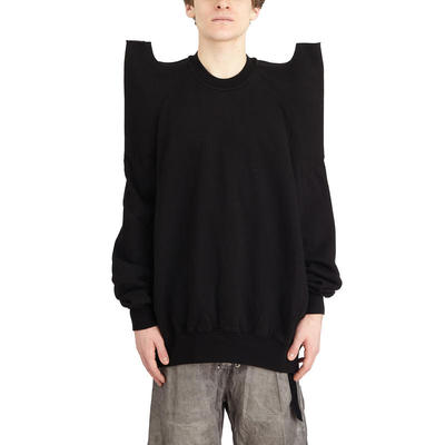 DRKSHDW 瑞克·欧文斯 DRKSHDW 男士 卫衣 FELPA TECSWEAT 黑色