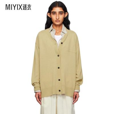 CORDERA 女款黄色 Merino Wool Classic 开衫 迷衣时尚