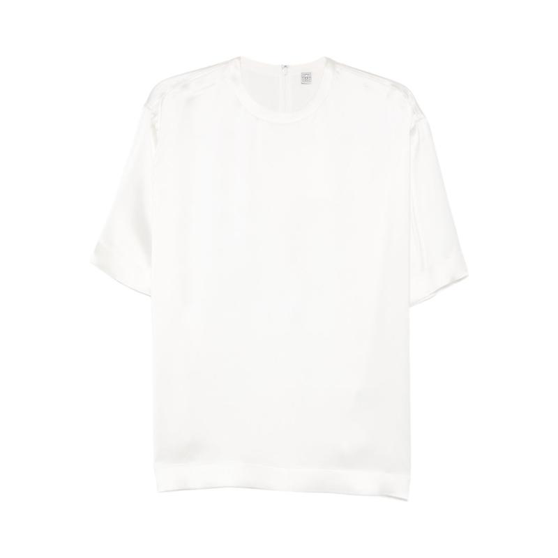 Totême 女士 SS26 T恤 TOTEME PRE and Polos T恤白色T恤