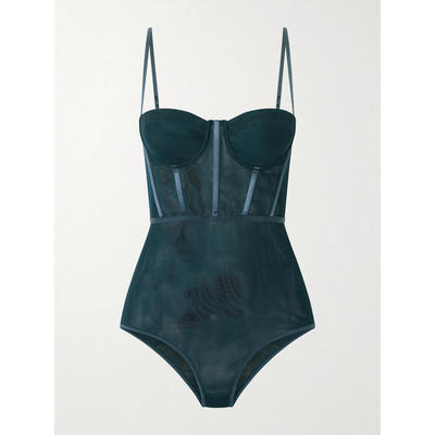 Zimmermann 兹默曼 女士 SS26 连体衣 Rebellion 网纱束腰