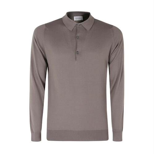 John Smedley 男士 SS26 POLO衫 Bradweel 长袖 Polo官网直邮进口
