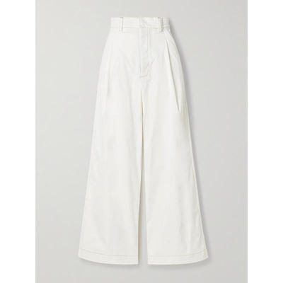 Kika Vargas 女士 长裤 Olympe 褶裥梭织阔腿裤