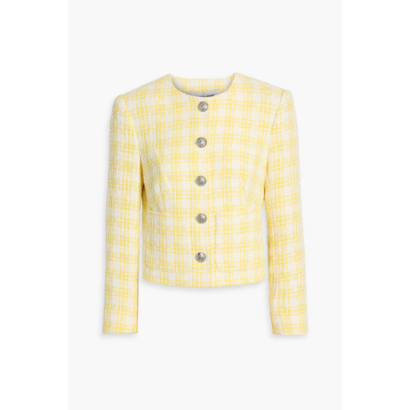 Veronica Beard 女士 夹克 Nathan 格纹棉混纺花呢夹克