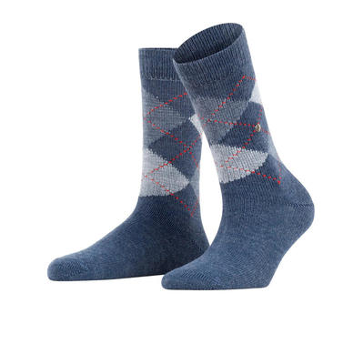 Burlington 女士 FW26 袜子 WHITBY 蓝色