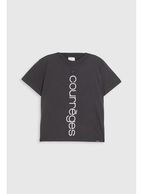 Courrèges 女士 T恤 印花棉针织T恤