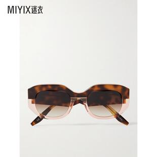 秋冬新品 Sueno Barton 女款 圆框龟甲色醋纤太阳眼镜 Perreira