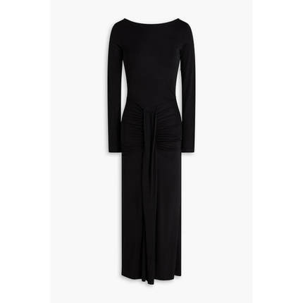 Staud 女士 中长连衣裙 Gres 垂褶针织中长连衣裙