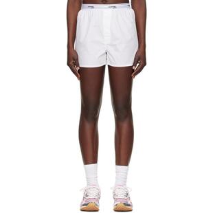 HommeGirls 女士 短裤 白色 Boxer