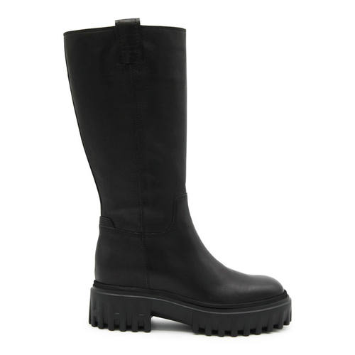 Hogan 霍根 女士 FW25 短靴 Hogan 凸纹鞋底侧拉链靴
