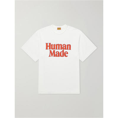 HUMAN MADE 男士 FW26 T恤 徽标印花棉针织
