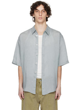 Our Legacy 男士 衬衫 灰色 Beyond 短袖衬衫
