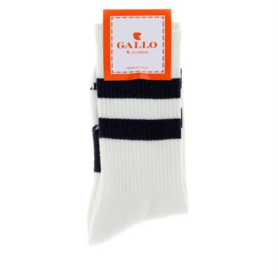 Gallo 1927 男士 SS26 袜子 Gallo Half Alzetta 罗纹袜