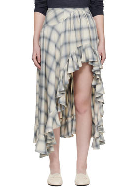 Collina Strada 女士 中长裙 灰白色 Florist 半身裙