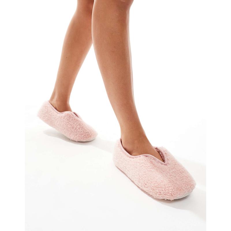 Glamorous 女士 凉拖 fluffy 粉色便鞋