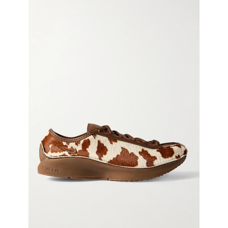 Nike 女士 运动鞋 Air Superfly LX cow-print 小牛毛皮质运动鞋