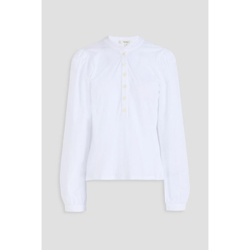 FRAME 女士 上衣 Femme 棉针织府绸上衣