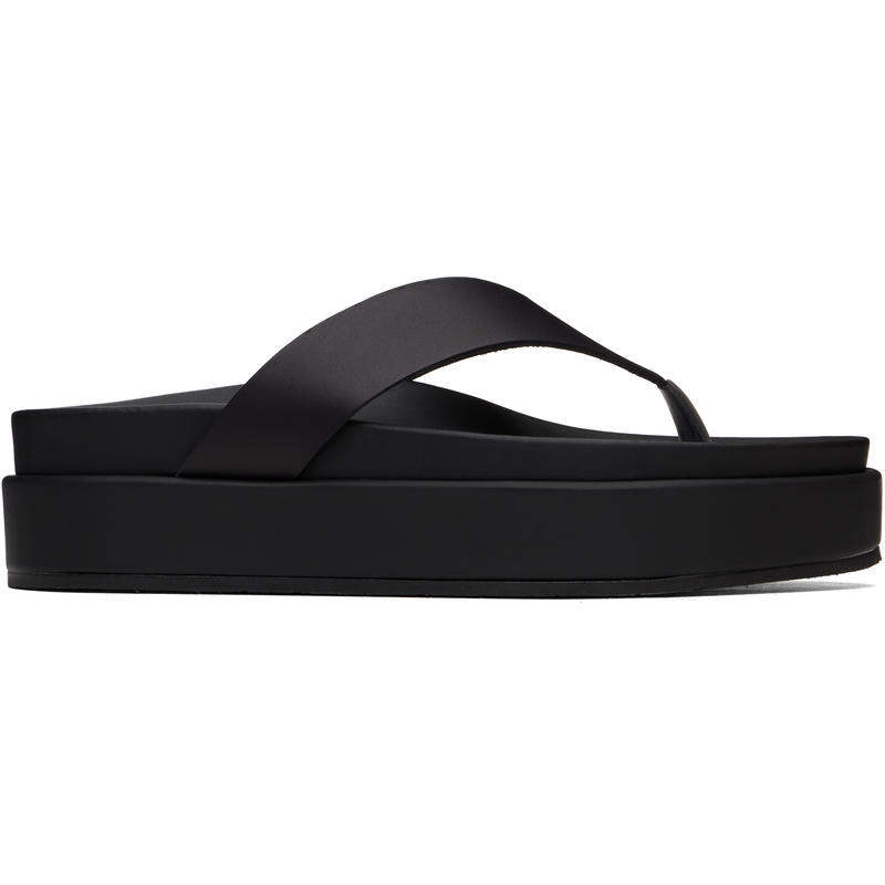 Ancient Greek Sandals 女士 凉鞋 黑色 Charys 2flatform 人字拖