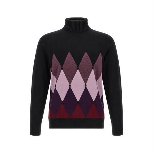 Ballantyne 巴兰缇妮 男士 服装 'Classic Diamond' intarsia...