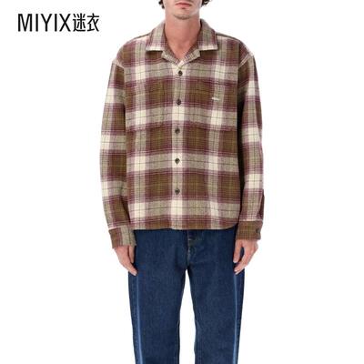 【秋冬新品】Obey Laurel 梭织棉质格子衬衫男款 迷衣时尚