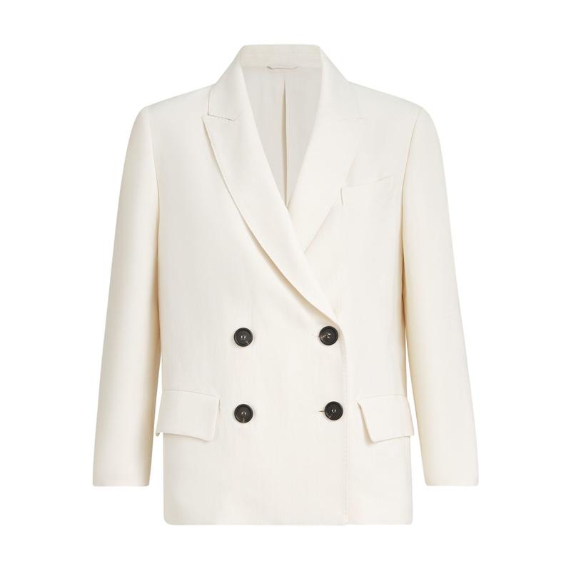 Brunello Cucinelli 女士 SS26 夹克 双排扣夹克