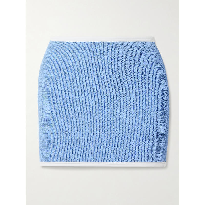 Hunza G 女士 26春新品 罩衫 Devyn two-tone 多穿法绉条纹泳裙