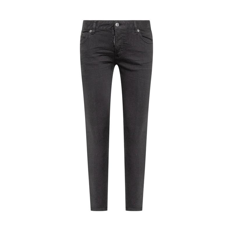 DSquared2 女士 SS23 牛仔长裤 徽标牛仔裤