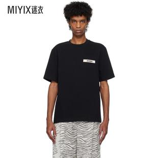 系列 Grain Les Jacquemus Classiques 恤 Gros 黑色 男款 The