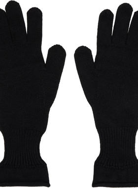 Issey Miyake 女士 手套 黑色 Breeze Knit 手套
