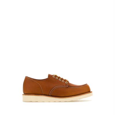 Red Wing Shoes 红翼 男士 SS25 鞋靴 焦糖色皮质绑带鞋