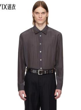 Our Legacy 男款紫色 Beyond 衬衫 迷衣时尚