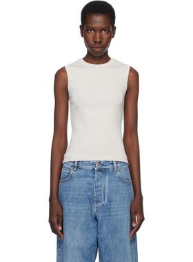 FLORE FLORE 女士 背心 灰色 Esmé 背心