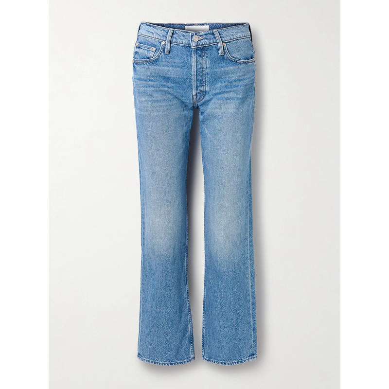 Mother Denim 女士 牛仔长裤 Smarty 中腰细脚牛仔裤