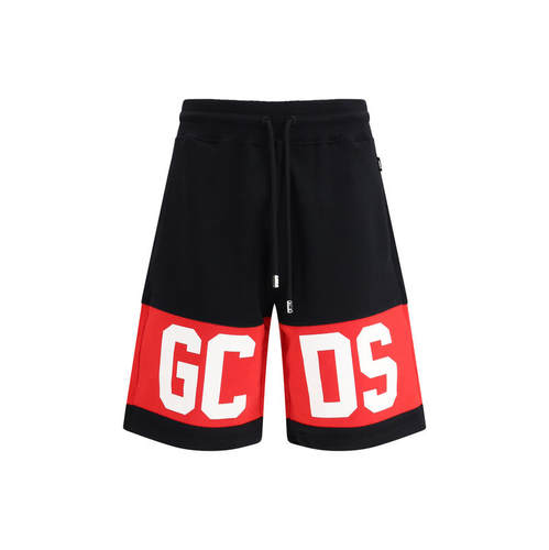 GCDS 男士 SS26 短裤 条带徽标运动