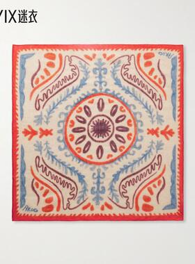 A Kind Of Guise 男款Bora 印花初剪羊毛围巾 迷衣时尚