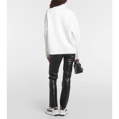 Ami Paris 女士 毛衣 Ami de Cœur 羊毛高领毛衣