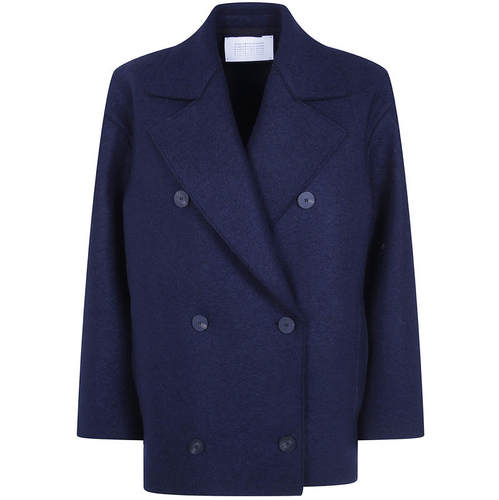Harris Wharf London 女士 FW26 大衣 宽松款双排扣