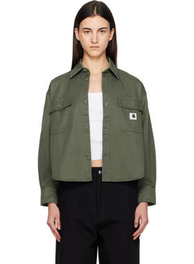 Carhartt WIP卡哈特 女士 衬衫 绿色 Kelly 衬衫