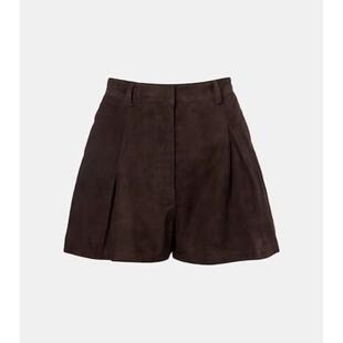 高腰绒面革短裤 短裤 女士 ROTATE