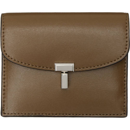 Totême 女士 卡包 TOTEME 棕色 T-Lock Leather