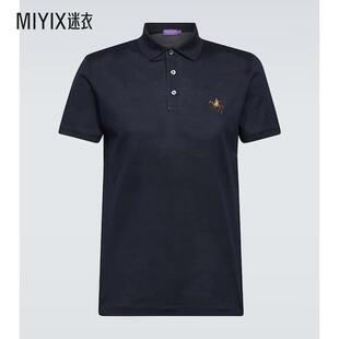 Ralph 男款 Polo Lauren拉夫劳伦 棉质凸纹布Polo衫 迷衣时尚