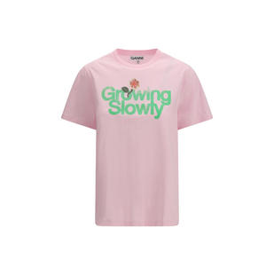 Growing Ganni Slowly T恤 SS26 甘尼 女士